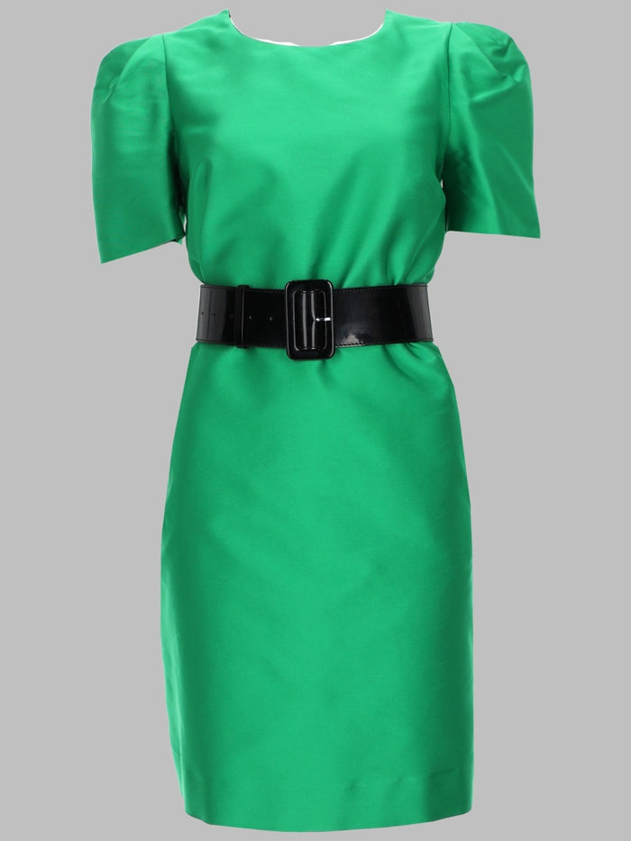 P.a.r.o.s.h. Satin Belted Mini Dress