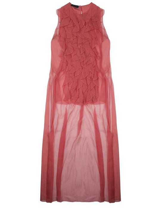 Alberta Ferretti Silk Sleeveless Shirt