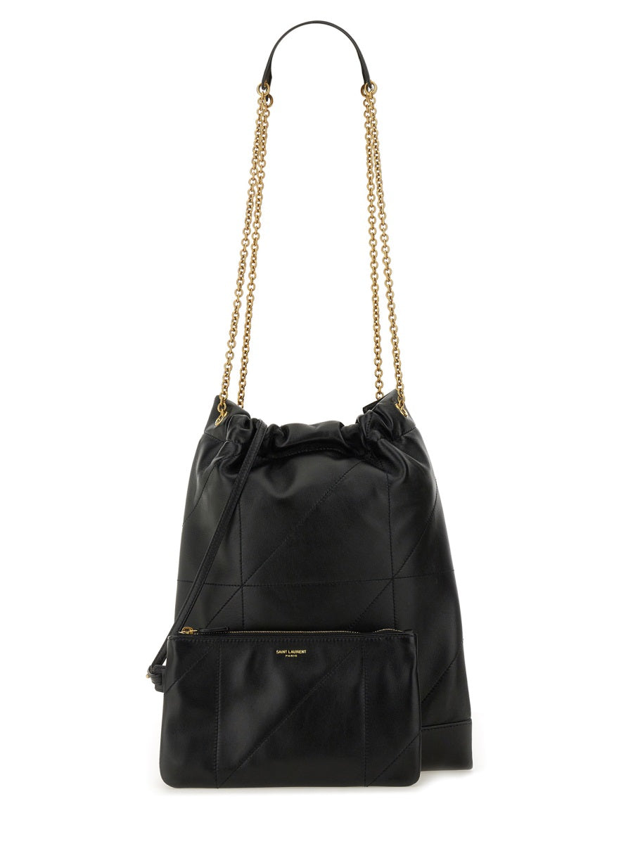 Saint Laurent Ysl Bo Jamie Pochon 7_Agneau P/Black