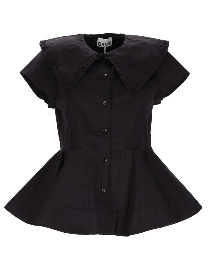 Ganni Ruffle Shirt