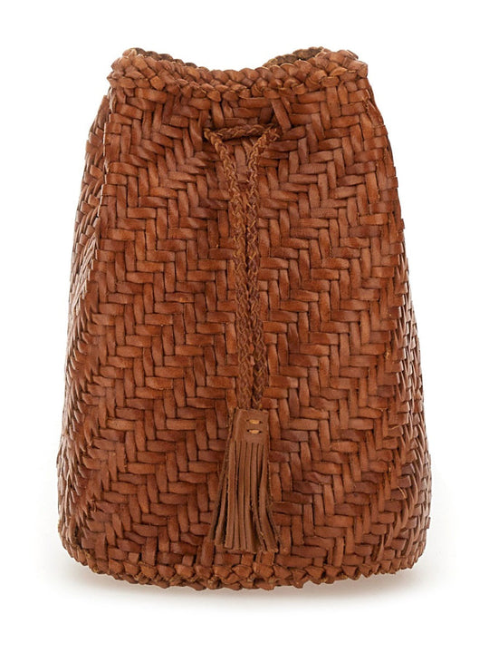 Dragon Diffusion Borsa "Pompom Double Jump Tan"