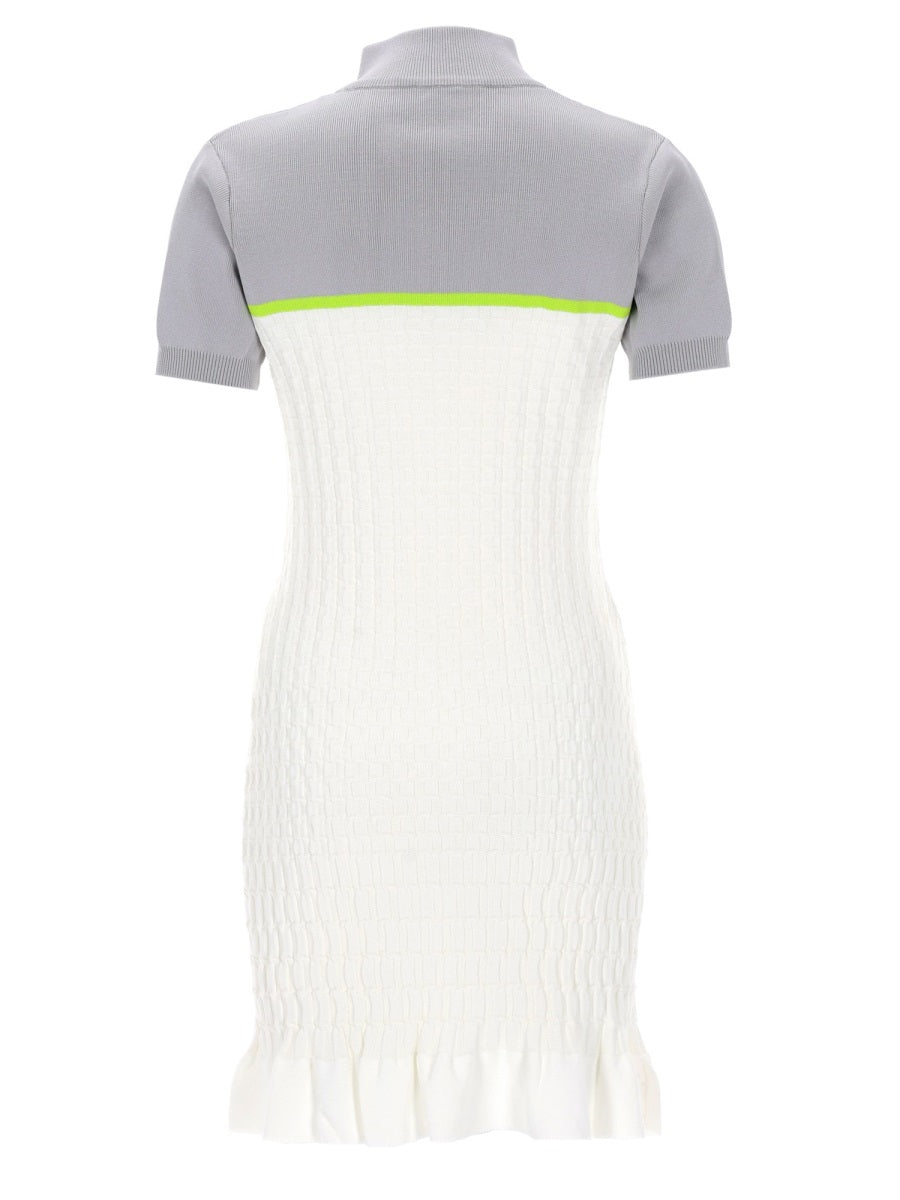 Casablanca Polo Shirt Dress "Tennis"