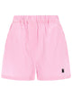 Msgm Shorts Con Logo