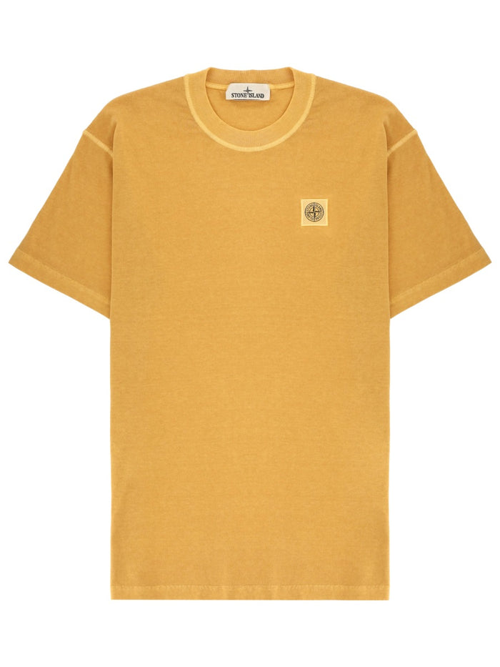 Stone Island T-Shirt With Logo Patch