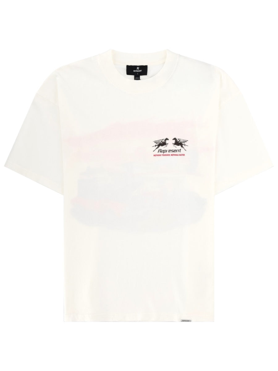Represent T-Shirt Con Stampa "24 Hour Service"