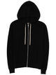 Rick Owens Zipper Hooded Shirt