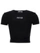 Versace Jeans Couture T-Shirt Crop Con Logo
