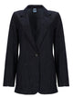 Aspesi Single-Breasted Denim Jacket