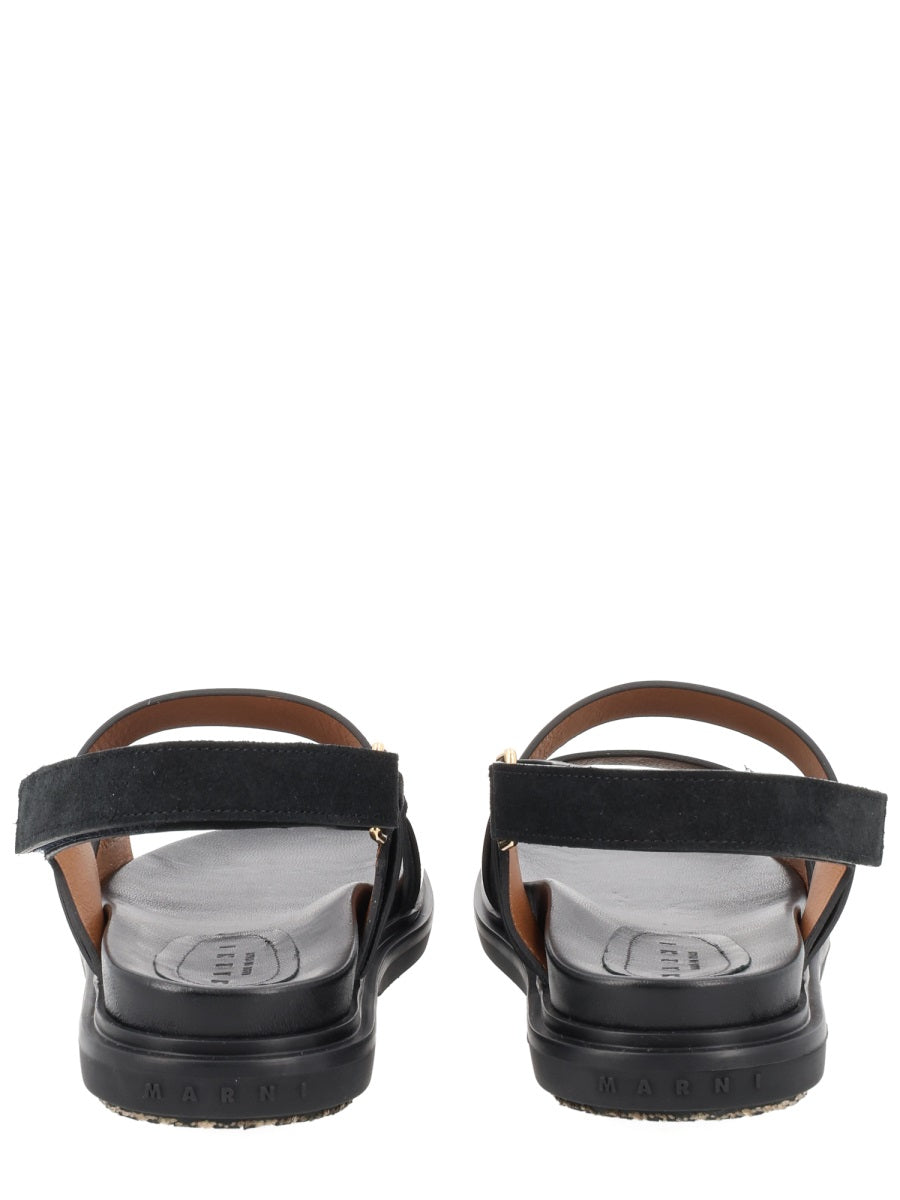 Marni Sandal "Fussbett"