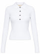 Michael By Michael Kors Long-Sleeved Polo Shirt