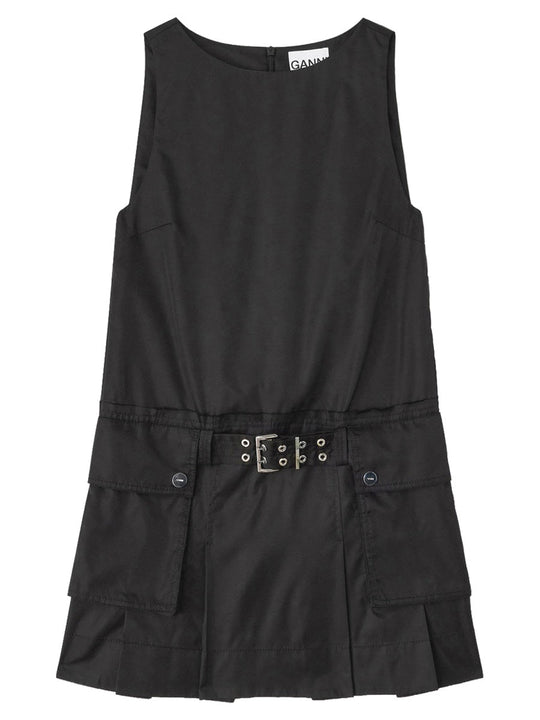 Ganni Mini Dress With Belt