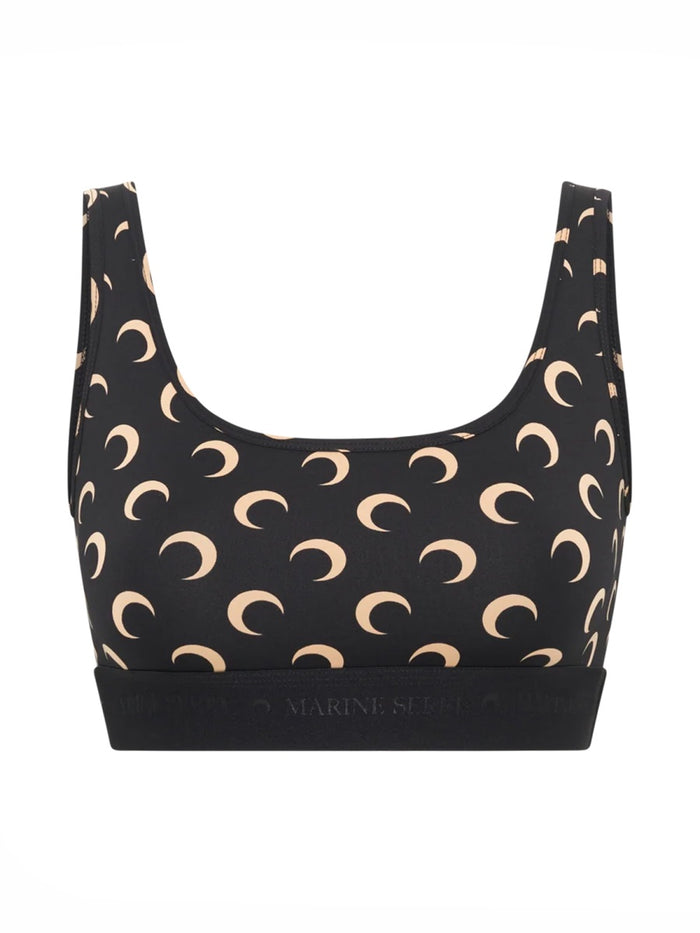 Marine Serre Top Bra "Moon"