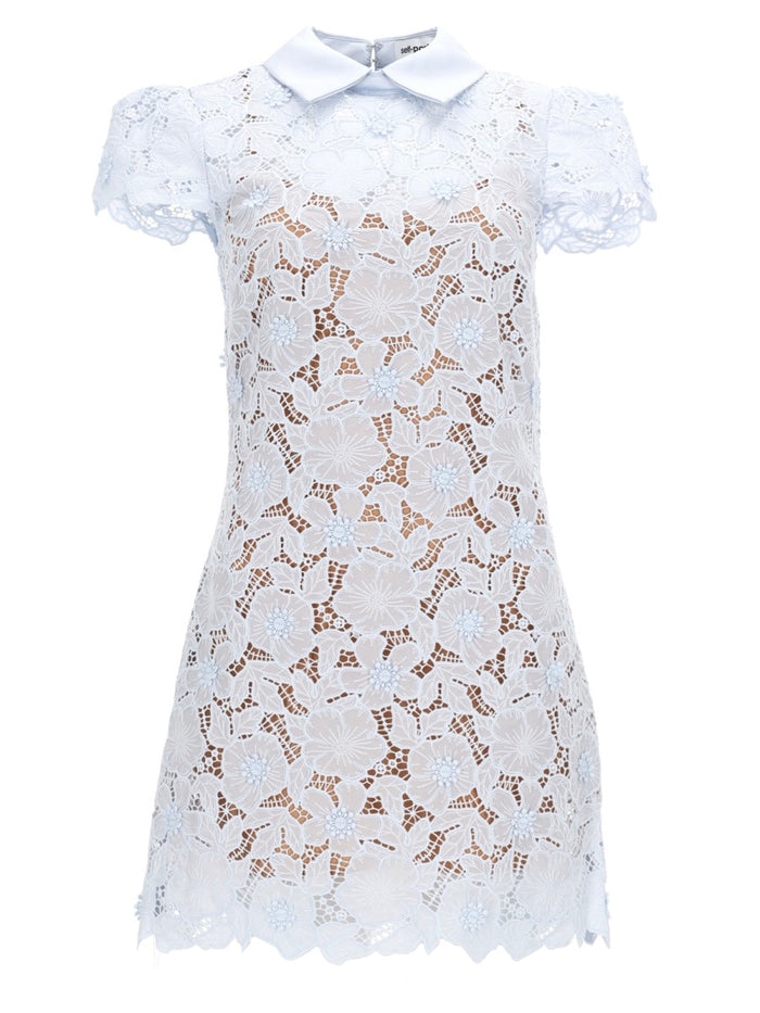 Self-Portrait Lace Mini Dress