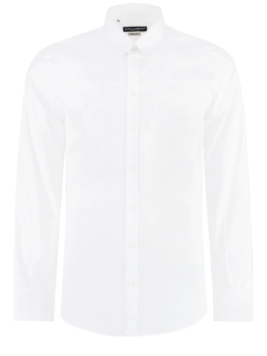 Dolce & Gabbana Gold Fit Cotton Shirt