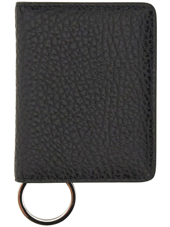 Maison Margiela Portafoglio Bifold Con Portachiavi