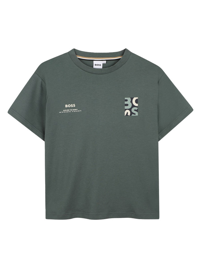 Boss T-Shirt Con Logo