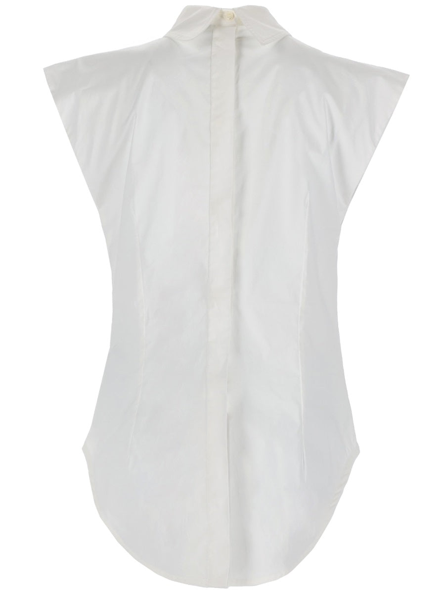 Jean Paul Gaultier Sleeveless Inverted Shirt