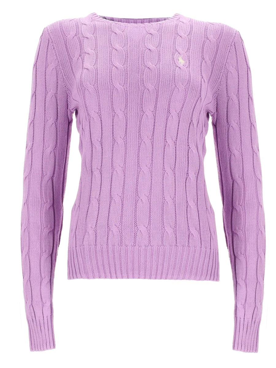 Polo Ralph Lauren Cable Knit With Logo