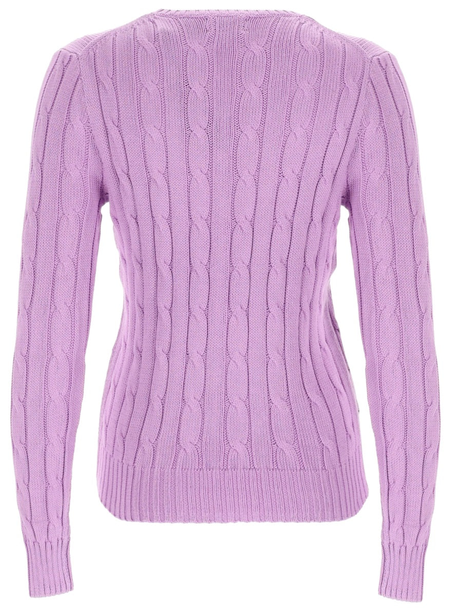 Polo Ralph Lauren Cable Knit With Logo