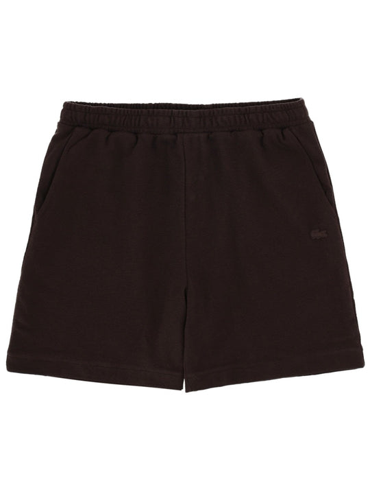Lacoste Shorts In Cotone Con Logo