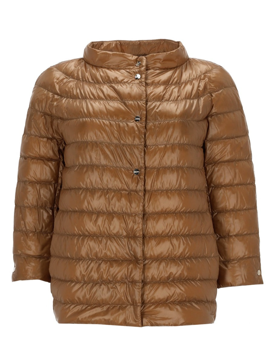Herno Cropped Padded Down Jacket