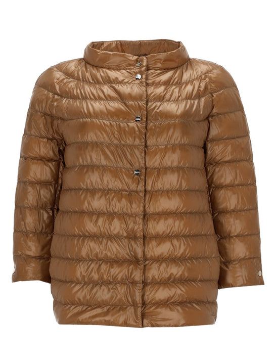 Herno Cropped Padded Down Jacket