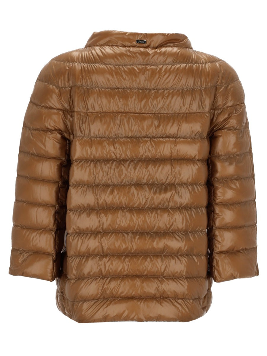 Herno Cropped Padded Down Jacket