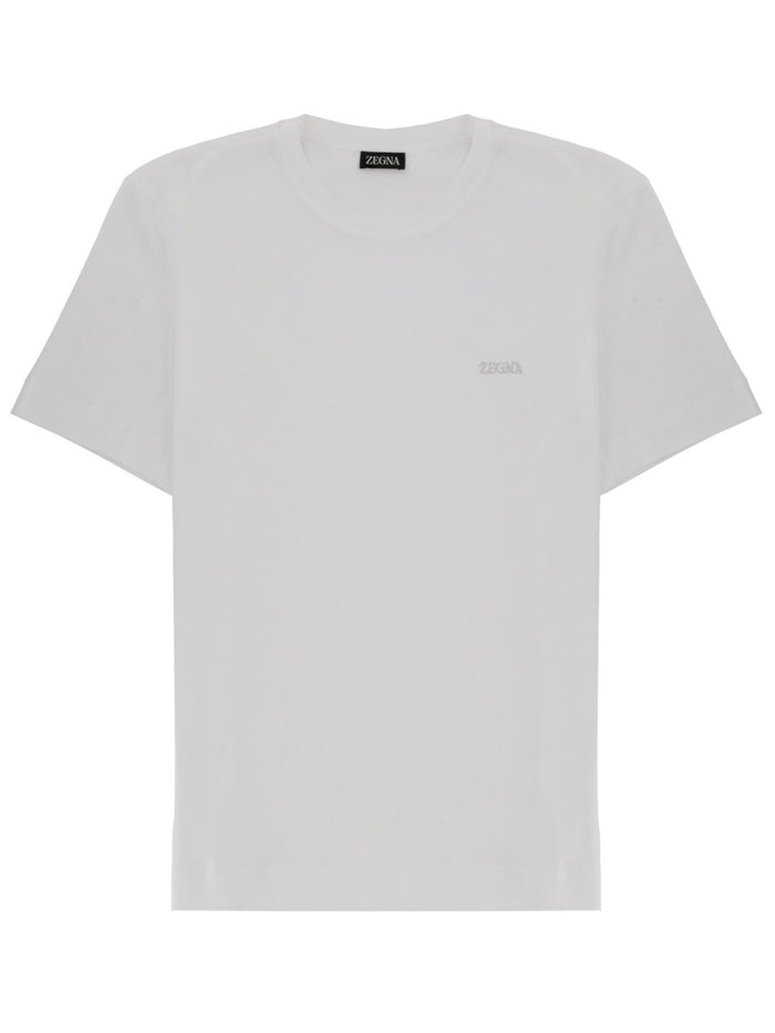 Zegna T-Shirt With Logo