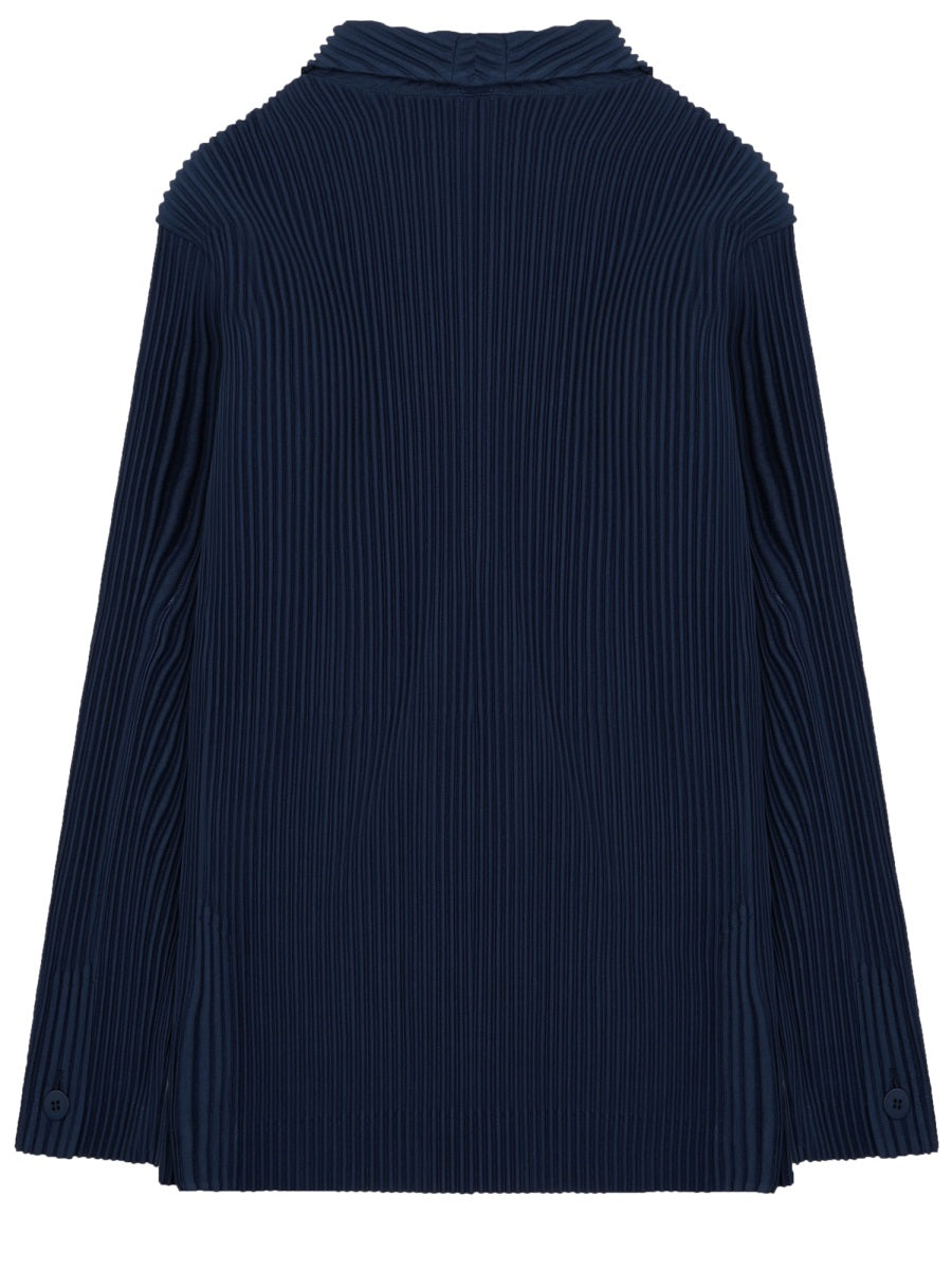 Homme Plisse Issey Miyake Giacca Plissettata Doppiopetto