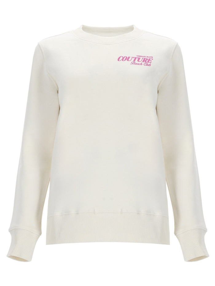 Versace Jeans Couture Felpa Con Stampa