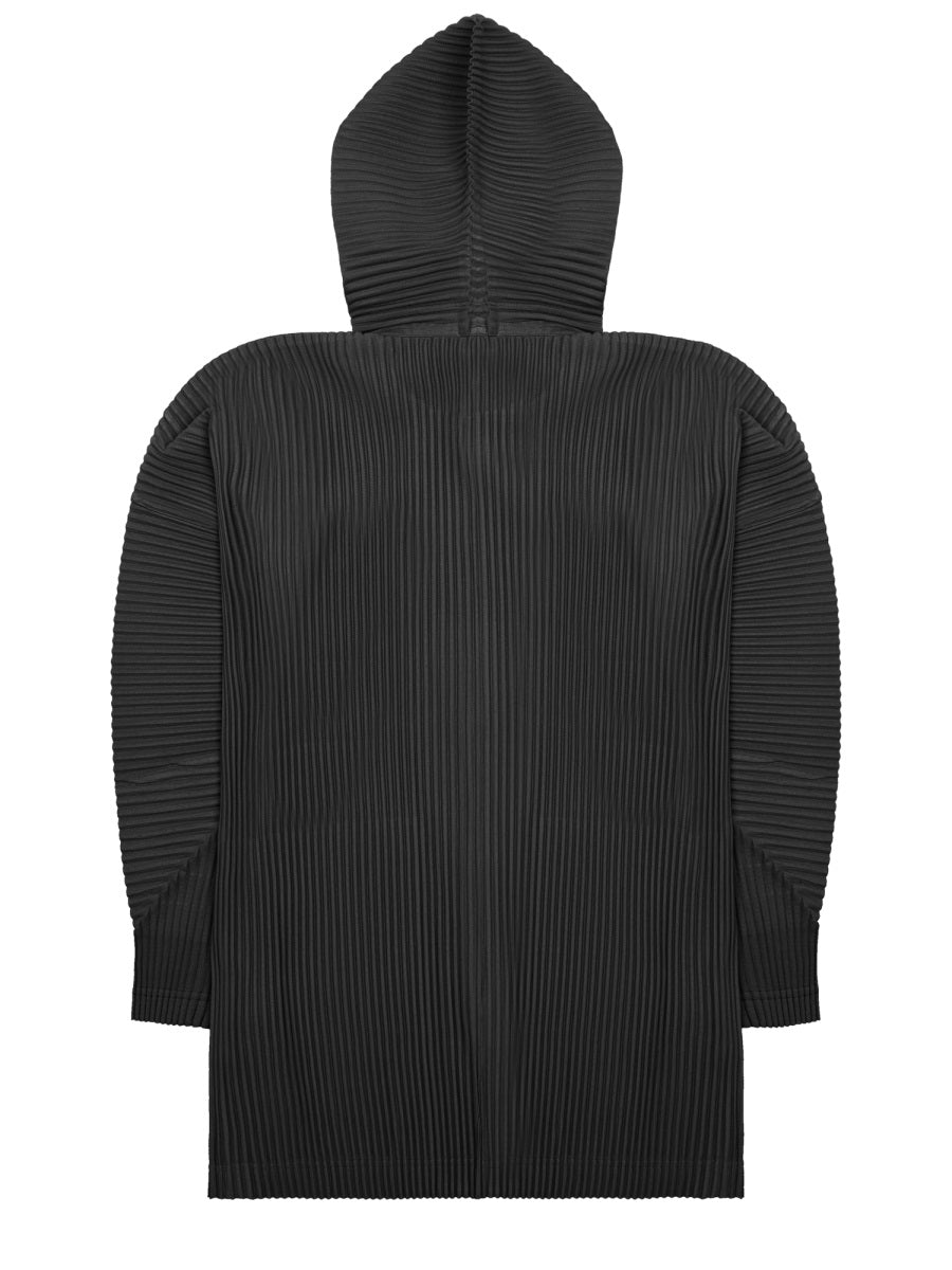 Homme Plisse Issey Miyake Felpa Plissettata Con Bottoni