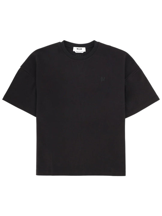 Msgm T-Shirt In Cotone