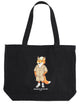 Maison Kitsuné Borsa Tote "Dressed Fox"