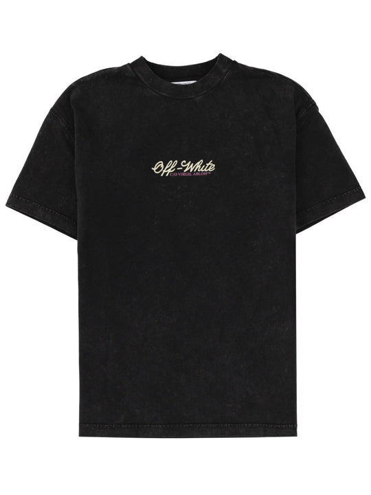Off-White T-Shirt With Logo