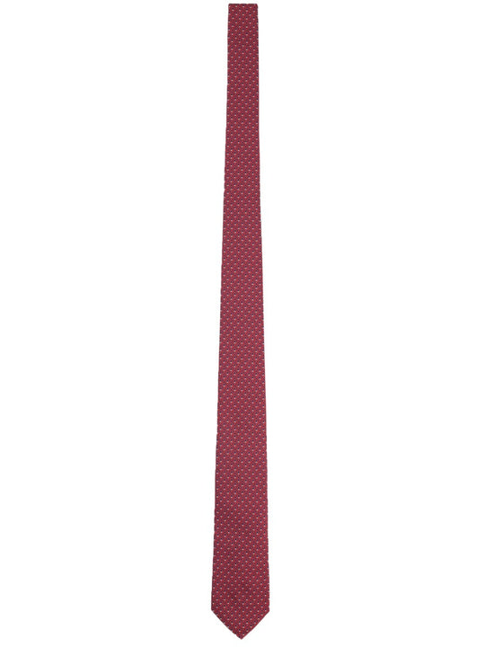 Ferragamo Cravatta In Seta