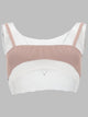 Diesel Top Bra Con Effetto Sovrapposto