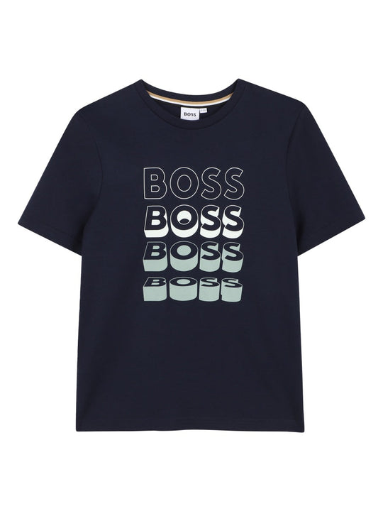 Boss T-Shirt Con Stampa Logo