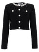 Self-Portrait Cardigan With Jewel Buttons