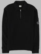 C.p. Company Felpa Con Colletto Polo E Zip