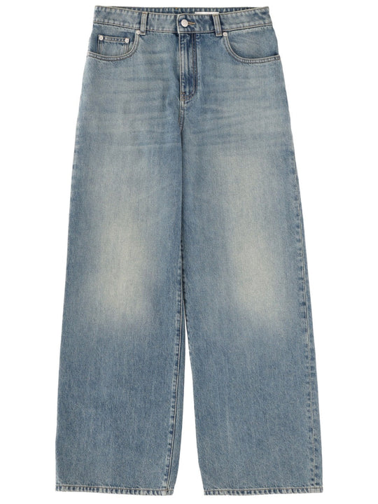 Alexander Mcqueen Wide Leg Jeans