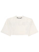 Palm Angels T-Shirt Cropped Con Logo