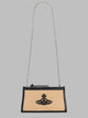 Vivienne Westwood Borsa Clutch "Flat Small" Intrecciata