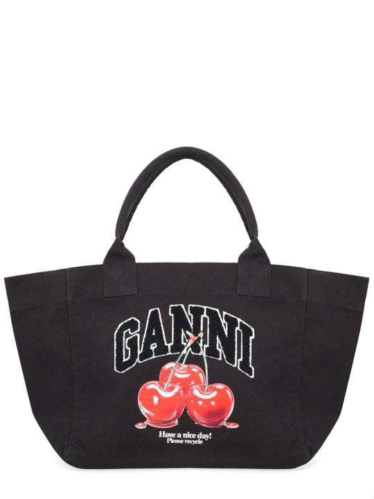 Ganni "Cherry" Tote Bag