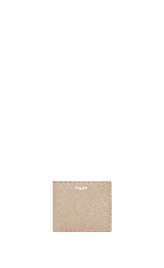 Saint Laurent Logo Print Card Holder