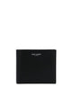 Saint Laurent Logo-Print Leather Wallet