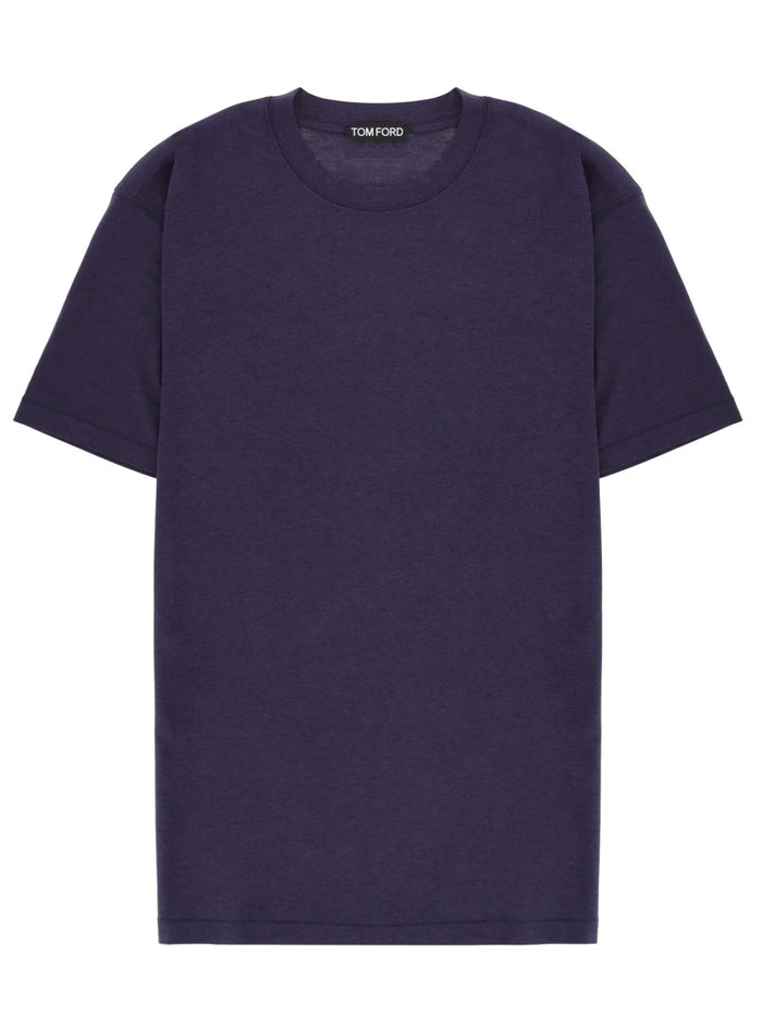Tom Ford Lyocell And Cotton T-Shirt