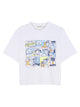 Billieblush T-Shirt Con Stampa "Fumetti"