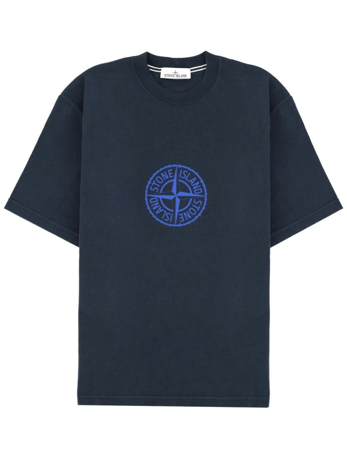 Stone Island T-Shirt Con Logo
