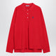 Prada Red Cotton Piqué Polo
