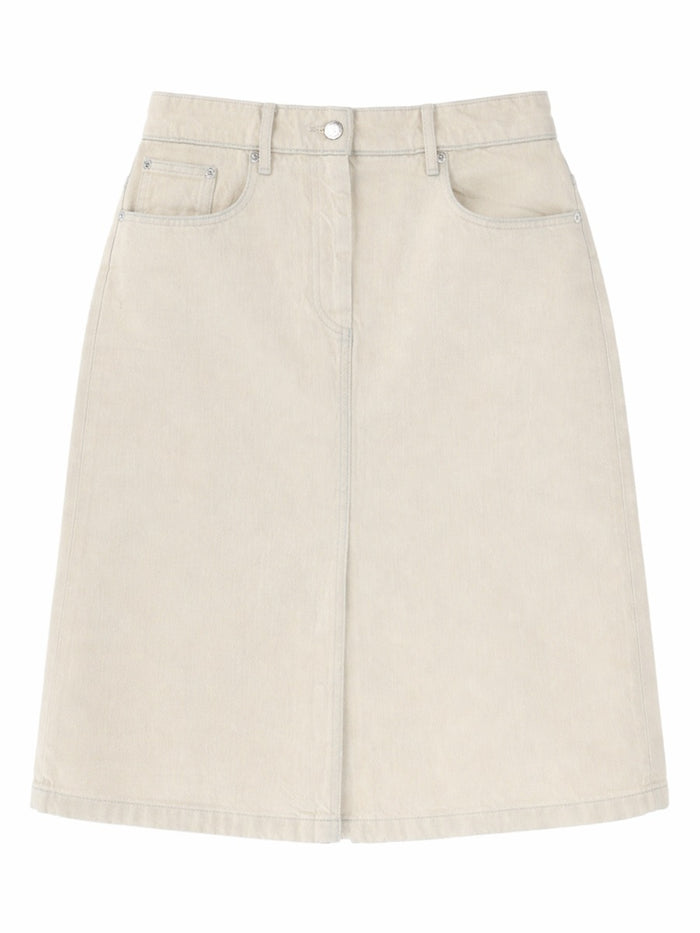 A.p.c. Denim Midi Skirt